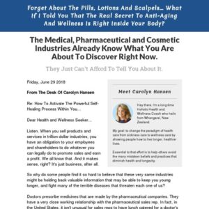 Activate The Self Healing Process Within You: Activate Your Body's Amazing Ability To Heal Itself