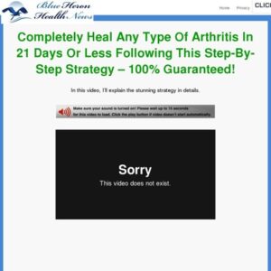 Cure Arthritis Naturally - Blue Heron Health News