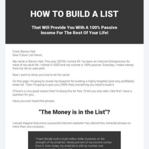 Free List Building Software
