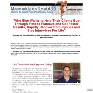 Muscle Imbalances RevealedMuscle Imbalances Revealed