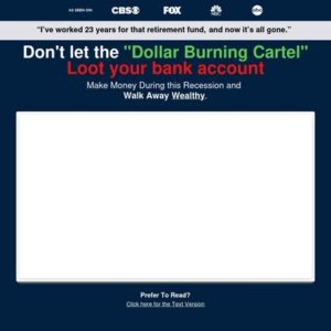 Recession Profit Secrets - CONFIDENTIAL Video Reveals...
