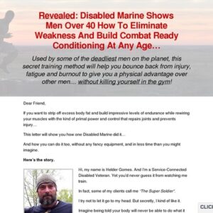 Disabled Marine Shows Men Over 40