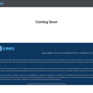 Welcome to 12minuteaffiliate.come
