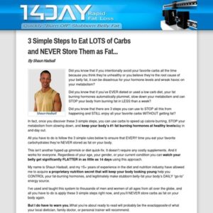 3 Simple Steps to Eat LOTS of Carbs and NEVER Store Them as Fat...