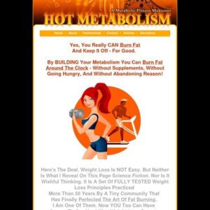 Hot Metabolism - Increase your metabolism to burn fat.