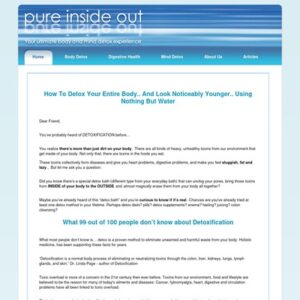 Pure Inside Out  - Detox Bath: Safe and Gentle Everyday Body Detox