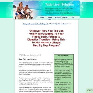 The Fatty Liver Solution