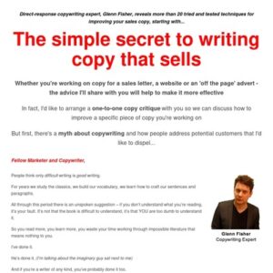 Write Better Copy: Order Today - All Good Copy