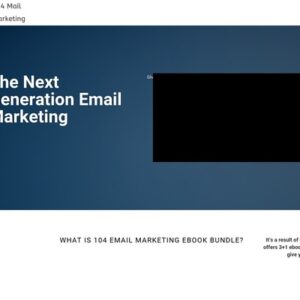 Blockbuster Email Marketing Toolkit With 75% Affiliate