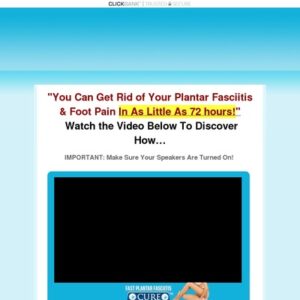 Fast Plantar Fasciitis Cure&trade;