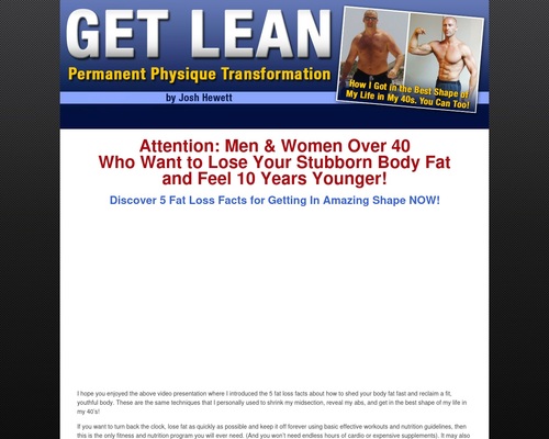 Get Lean: Permanent Physique Transformation