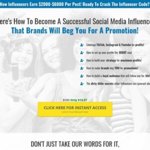 How To Become A Successful Social Media Influencer E-book