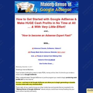 Making Sense of Google Adsense - Become an Adsense Expert
