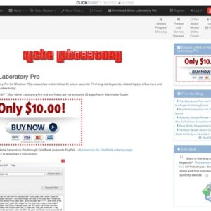 Niche Laboratory Pro: Niche Research Software For Professional Bloggers