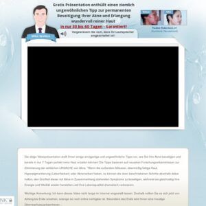 Nie Mehr Akne (tm) : The Original Acne No More (tm) System In German!