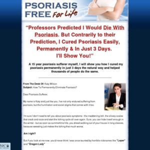 Psoriasis Remedy For Life - How to Cure Psoriasis Easily, Naturally and For Life