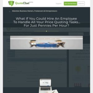 QuoteChef - Cost Estimation Web Forms Made Simple & Fun.