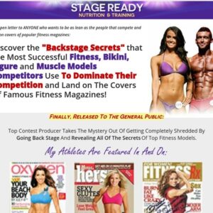 Stage Ready Nutriton & Training