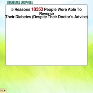 The Diabetes Loophole
