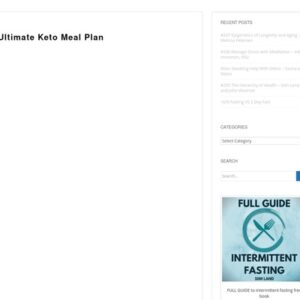Ultimate Keto Meal Plan - Siim Land