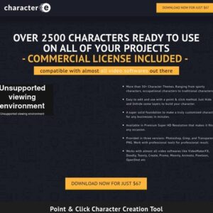 Character-e - Over 2500 Characters, Mascots & Toons