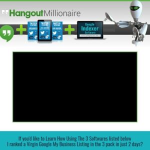 Hangout Millionaire Most Powerful Video Marketing Software on the Planet &mdash; webinar