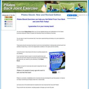 Pilates Ebook -Pilates Relief for Back and Joint Pain