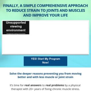 Relief For Back, Hip, Knee, Foot Pain Or Headaches.