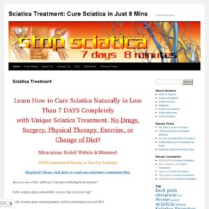 Relief Sciatica Naturally - Top Converting Sciatica Offer On Cb!
