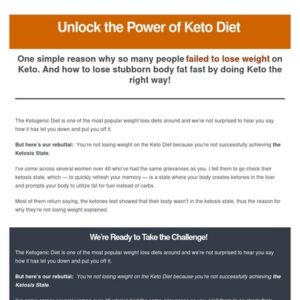 60-Day Ketogenic Diet Meal Plan | Keto