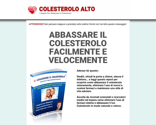 *ABBASSARE IL COLESTEROLO* - Guarire l'Ipercolesterolemia