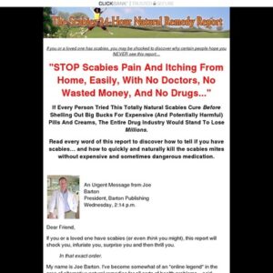 www-Scabies.com - Natural Cure for Scabies!