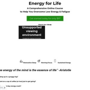 Energy for Life