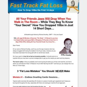 Fast Track Fat Loss