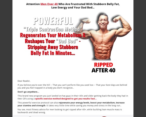 Ripped After 40 For Men