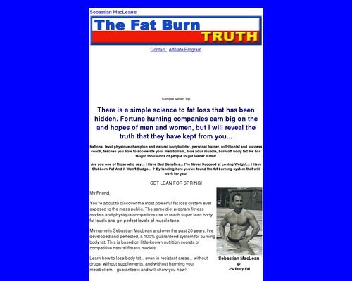 The Fat Burn Truth - Fat Burning Secrets
