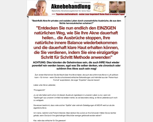 Medikamente zur Behandlung von Akne bei TV-Gesundheit Apotheke bestellen