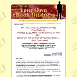 Your Own eBook Business