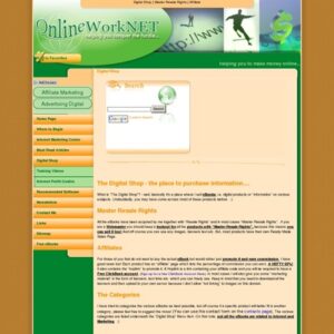 Digital Shop | Master Resale Rights | Affiliate