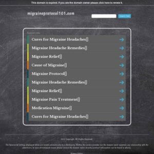 Migraine Protocol: Huge pain point means big money for you.